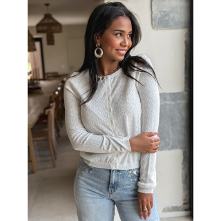 Gilet Dorianne - blanc