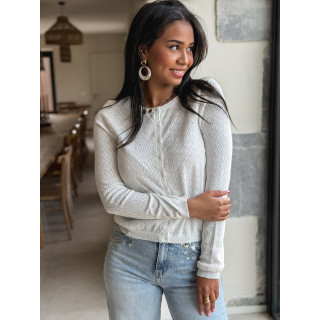 Gilet Dorianne - blanc