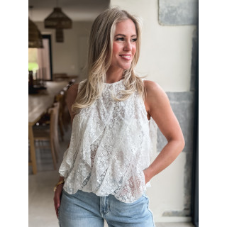 Blouse Almira - Blanc