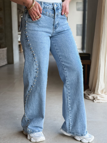 Jeans Daphina - Bleu