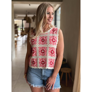 Short en jeans Raissa - Bleu