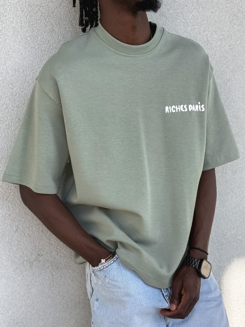 T-shirt Paul - Vert menthe