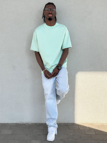 T-shirt Grégoire - Vert d'eau