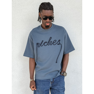 T-shirt Lucien - Bleu pétrole