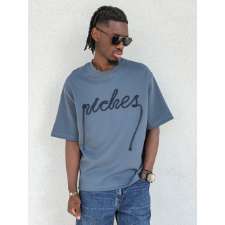 T-shirt Lucien - Bleu pétrole