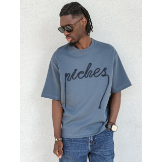 T-shirt Lucien - Bleu pétrole