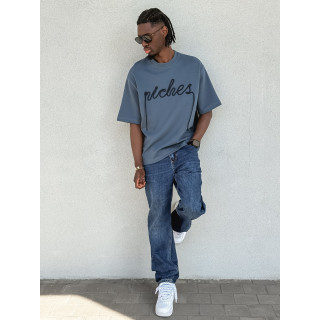 T-shirt Lucien - Bleu pétrole