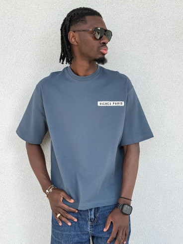 T-shirt Ritchie - Bleu pétrole