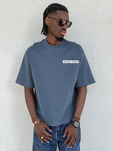 T-shirt Ritchie - Bleu pétrole