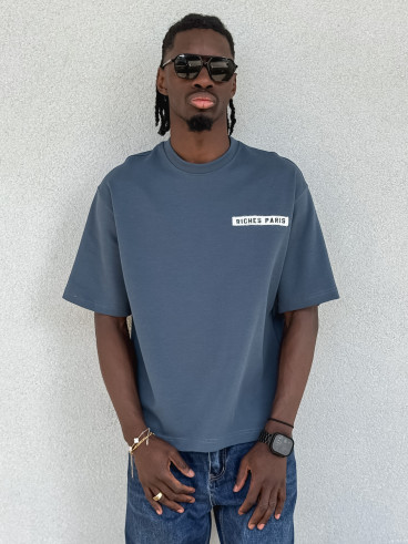 T-shirt Ritchie - Bleu pétrole