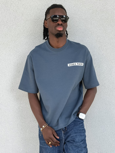 T-shirt Ritchie - Bleu pétrole