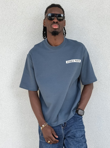 T-shirt Ritchie - Bleu pétrole