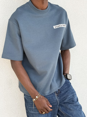 T-shirt Ritchie - Bleu pétrole
