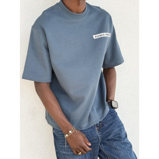 T-shirt Ritchie - Bleu pétrole