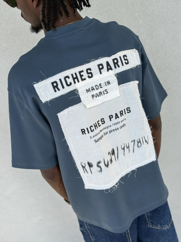 T-shirt Ritchie - Bleu pétrole