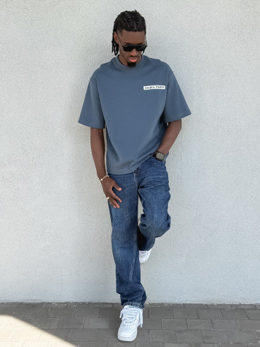 T-shirt Ritchie - Bleu pétrole