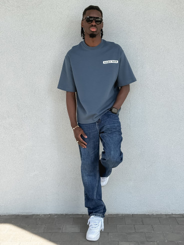 T-shirt Ritchie - Bleu pétrole