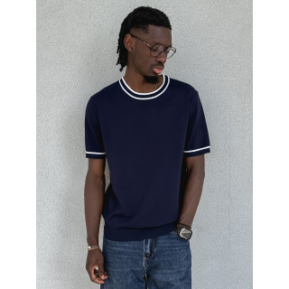 T-shirt Marcus - Bleu marine