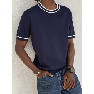 T-shirt Marcus - Bleu marine