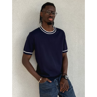 T-shirt Marcus - Bleu marine