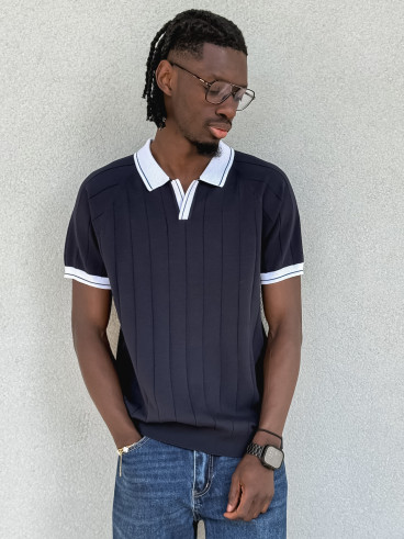 Polo Giovani - Bleu marine