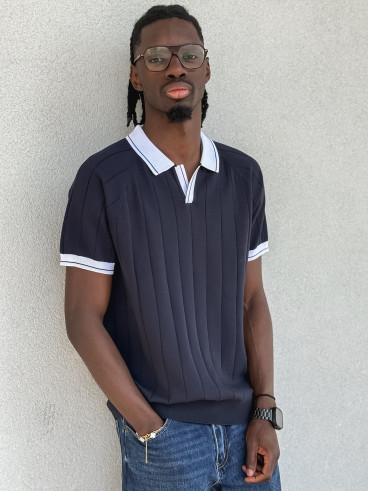 Polo Giovani - Bleu marine