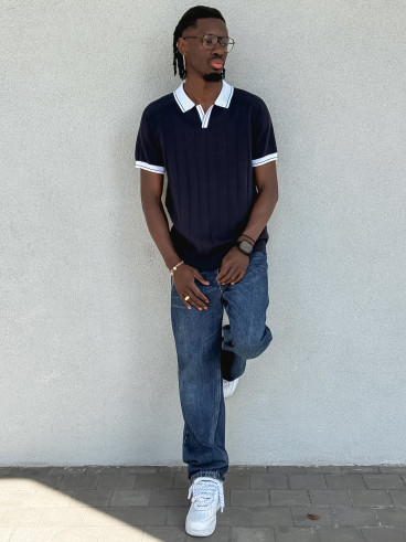 Polo Giovani - Bleu marine