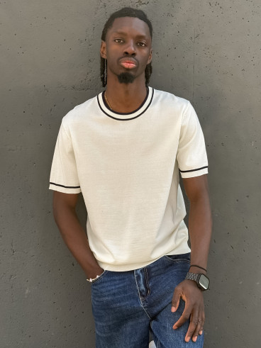 T-shirt Marcus - Crème