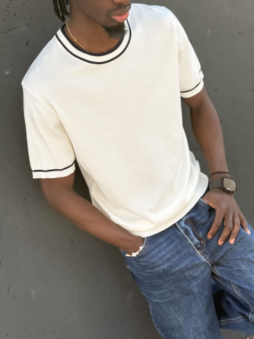 T-shirt Marcus - Crème