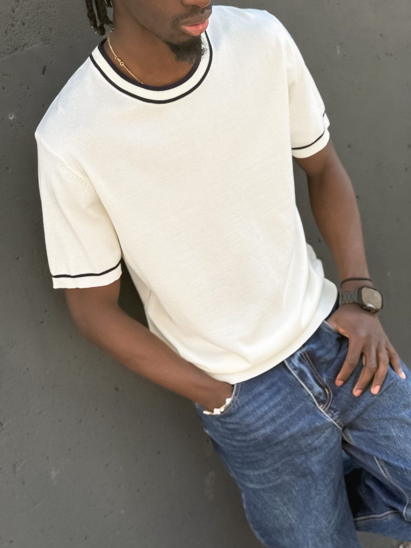 T-shirt Marcus - Crème