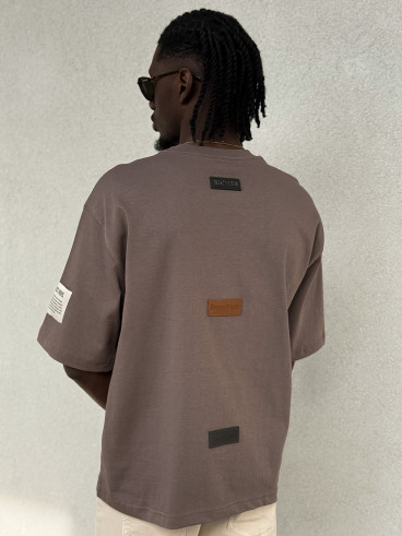 T-shirt Caleb - Taupe