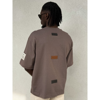 T-shirt Caleb - Taupe