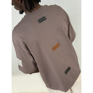 T-shirt Caleb - Taupe