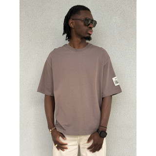 T-shirt Caleb - Taupe