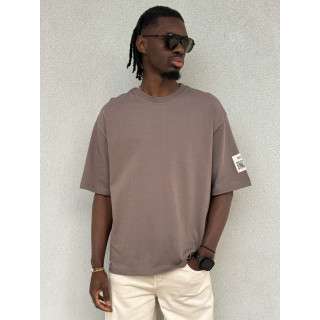 T-shirt Caleb - Taupe