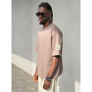 T-shirt Caleb - Taupe