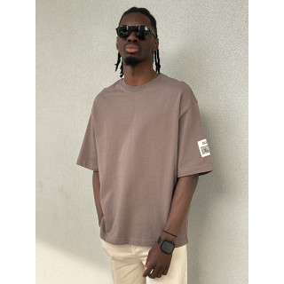 T-shirt Caleb - Taupe