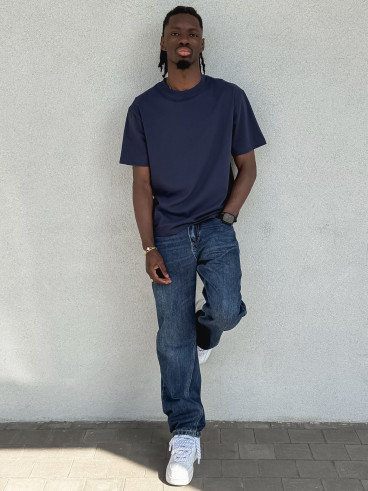 T-shirt Mathieu - Bleu marine