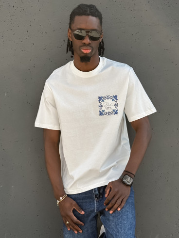 T-shirt Liséo - Blanc
