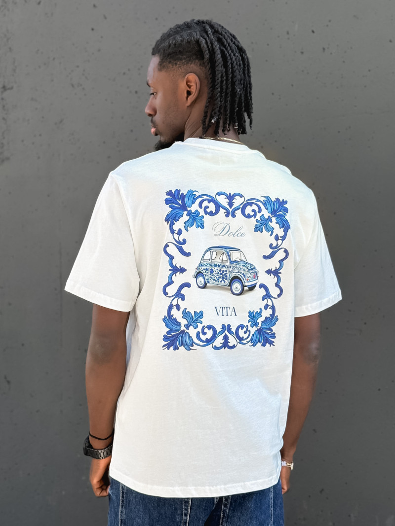 T-shirt Liséo - Blanc