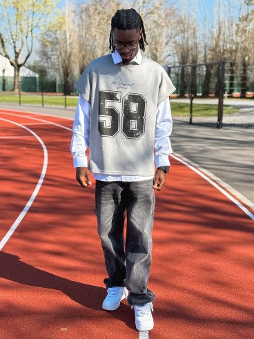 Pull Marcello - Gris clair Pull Marcello - Gris clair