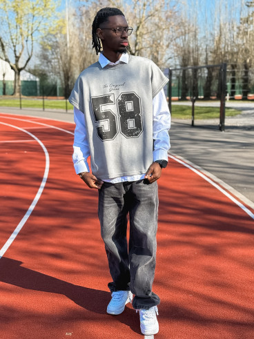 Pull Marcello - Gris clair Pull Marcello - Gris clair