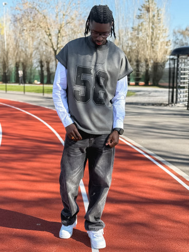 Pull Marcello - Gris foncé