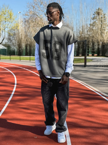 Pull Marcello - Gris foncé