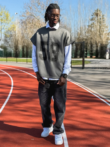 Pull Marcello - Gris foncé