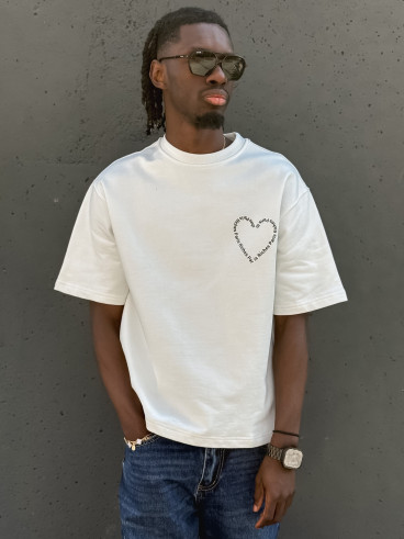 T-shirt Bernardo - Blanc