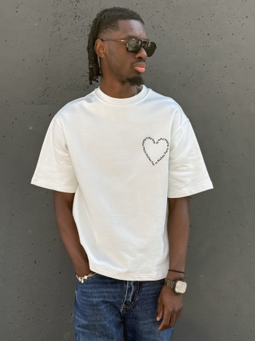 T-shirt Bernardo - Blanc