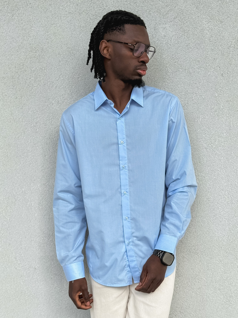Chemise Nicolas - Bleu ciel
