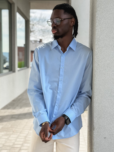 Chemise Nicolas - Bleu ciel