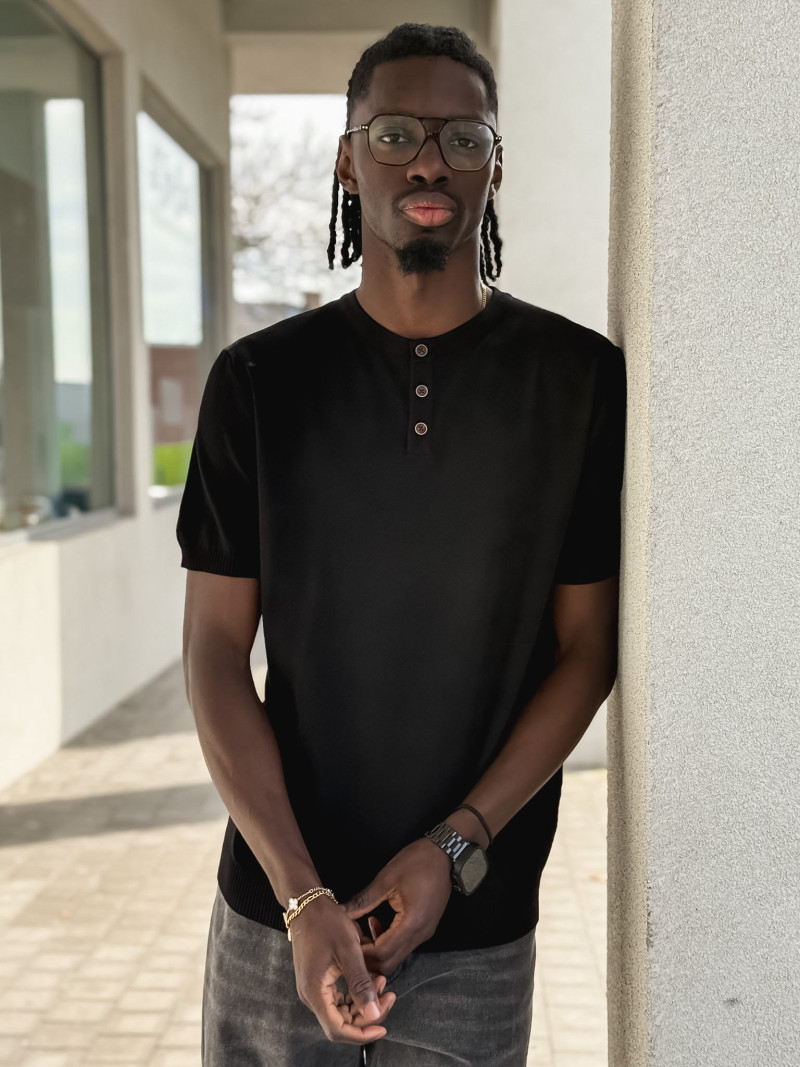 T-shirt Basile - Noir